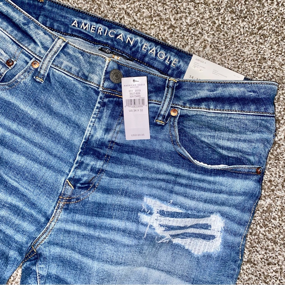Mens American Eagle airflex+ skinny jeans